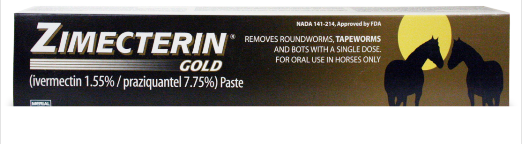 Zimecterin Gold 7.35 gm tube